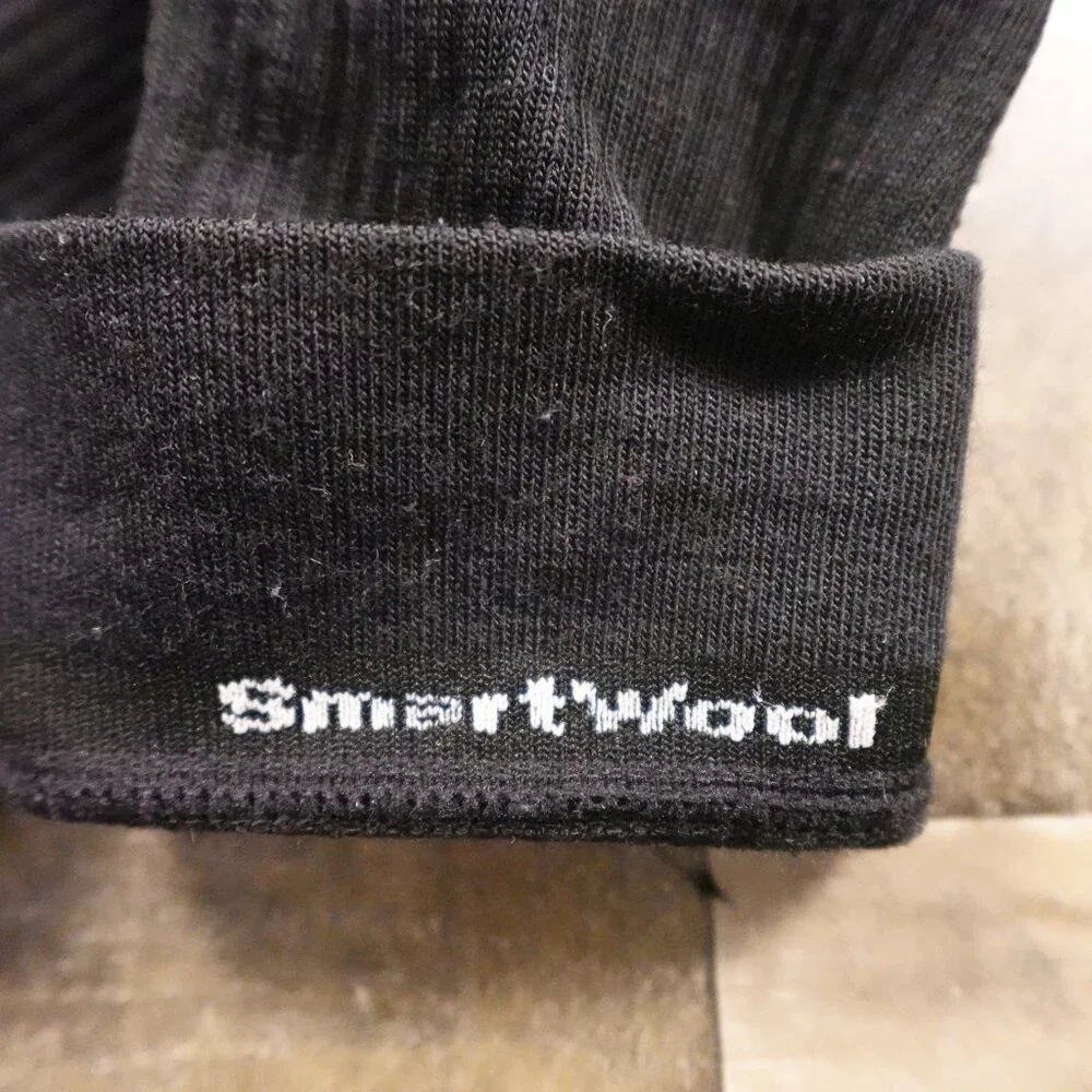 Smartwool Black Knee-High Socks Size Large Merino‎ Wool
